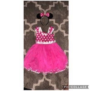 Girls 3-4 Minnie Mouse Costume